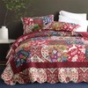 camandy Cotton Bedspread Quilt Bedding Sets 3 Pieces Reversible Coverlet