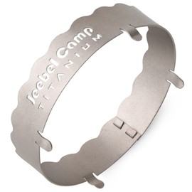 Jeebel Camp ST-340 Exclusive Titanium SOTO ST-340 Single Burner Windscreen Titanium Windshield