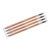 4pcs Eyebrow Pencil Double Head Eyebrow Makeup Pen Wood Handle