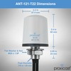 Proxicast 2x2 MIMO 5G Antenna - Vandal Resistant Low Profile