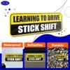 GEEKBEAR Learning to Drive Stick Shift Car Magnet - Colorful,