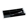 Wedo 601601 Pen Tray (Acrylic Exclusive) Crystal Clear / Black