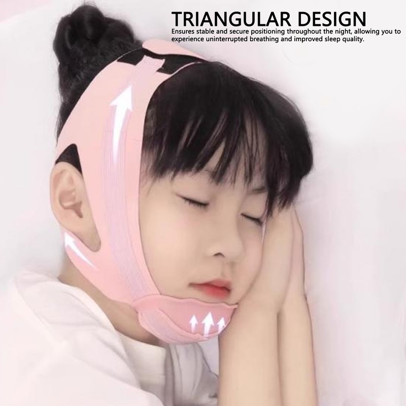 Anti Snoring Chin Strap Soft Skin Friendly Breathable Anti Snoring
