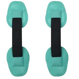 PVC Strap Handle Patches for SUP Paddleboard &Inflatable Boats Kayak Seat Strap for Dinghy Canoe and Boat PVC Armrest in 2 pcs (Cyan)