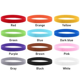 Molain Pack of 12 Puppy Collars, Throwing Collars for Small Puppies, Adjustable ID Collars for Small Cats Dogs, Puppy Identification Collars, Newborn Collars for Kittens (30 cm)