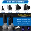 smseace 40pcs Rubber End Caps - 4 Sizes (1/8", "1/4",