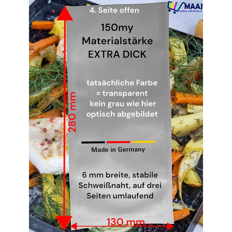 MAAJ 150 my vacuum bag, extra strong vacuum bag, 130