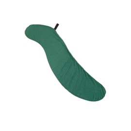 Kinshi Hugging Pillow Beaded Cushion Cover 45.3 x 7.9 inches (115 x 20 cm) (S-Shaped, Cover Only, Sucre Teal Green)