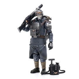 GWTCTOY JoyToy Warhammer 40K Genuine License 1:18 Action Figure, Astra Militarum Death Korps of Krieg Veteran Squad Guardsman Demolitions Specialist