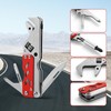 Multitool Wrench, with Adjustable Wrench/Flat Screwdriver/Phillips Screwdriver/Bottle opener/9 Different Sizes