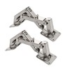 Qrity 2 PCS 130-175 Degree Adjustable Cabinet Hinges, Easy Installation,
