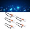 5Pcs PTC Heating Element Aluminum Shell Continuous Heat Output Automatic
