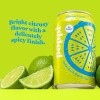 Poppi Ginger Lime Flavor, 12 oz, Pack of 12 Sparkling