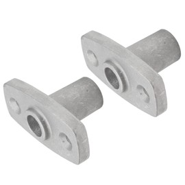 Aramox 2Pcs Top Mount Rowlock Socket 1/2 Inch Rugged Oar Lock Socket Holder Universal for Boats Securely Hold Your Oars in Place with These Top Mount Rowlock Sockets