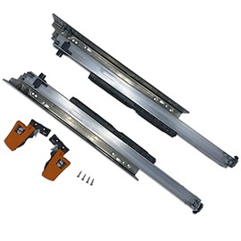 Blum 21" MOVENTO 763.5330S Full Extension Concealed Soft-Close Undermount Slides, 125lb, Frameless or Blocked-Out