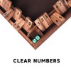 GSE Games & Sports Expert 1-4 Player Wooden Shut The