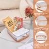 VECELO Storage Box, Storage Case, Set of 2, Width 11.4