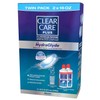 Clear Care Plus with Hydraglyde Cleaning & Disinfecting Solution Twin