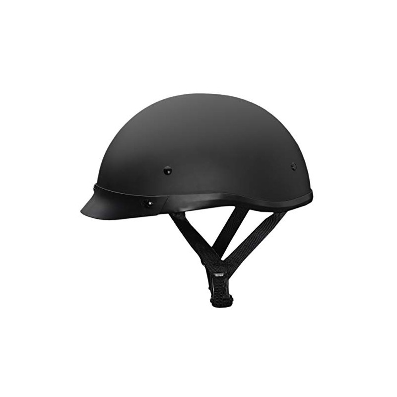 Fulmer, 3000623, Phantom Adult Shorty Motorcycle Helmet DOT Approved -
