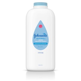 Johnson  Johnson Baby Aloe  Vitamin E Powder -- 22 oz by Johnsons                                                                                     