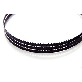 FOXBC 62 Inch x 1/4 Inch x 6 TPI Bandsaw Blades for Ryobi, Wen, Grizzly, Skil, Craftsman, Powertec 9" Bandsaw - 2 Pack