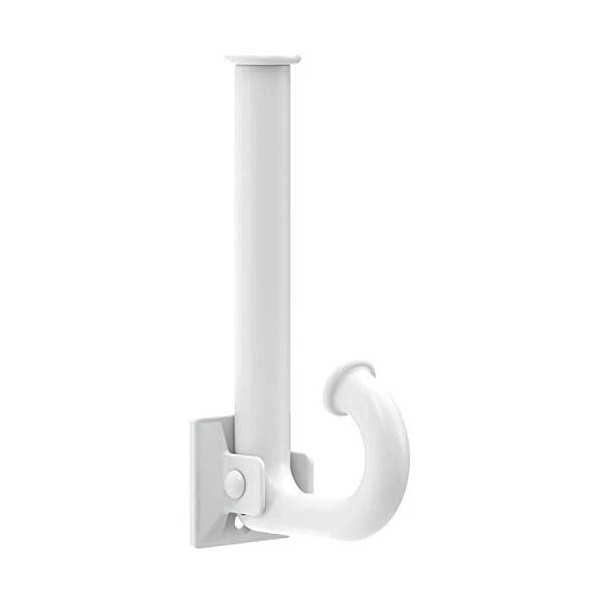 Franklin Brass Pure White Square Extend-a-Hook