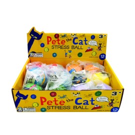 Raymond Geddes Pete The Cat Stress Ball Fidget Toy Set (12 Pack)