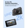Trakcam 2K QHD Dual Dash Cam Front and Rear with