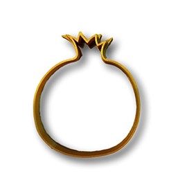 Arbi Design Pomegranate Cookie Cutter (2 inch)