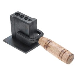 Reversible Jewelry Oil Groove, Jewelry Ingot Wire Mould Oil Groove Mold Making Tools for Sheet Bar Gold Silver Casting Chisel