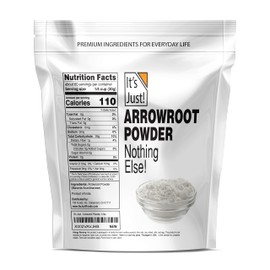 It's Just - Arrowroot Powder, Natural Thickener, Gluten-Free, Dairy-Free, Non-GMO, Cornstarch Substitute