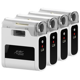 Sichler Beauty Nagel-Maniküre-Werkzeug: 4er set Elektrischer 2in1-Akku-Nagelknipser & -polierer (Baby-Nagelknipser, Fußnagelknipser)