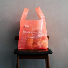 Dean & Deluca DEAN & DELUCA Shopping Bag EVA Coral Orange Eco Bag Orange Orange Dean & Deluca, orange