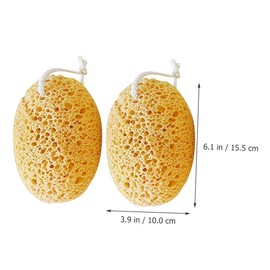 BIUDECO 2sets Shower Sponge Bath Sponge Exfoliating Bath Tool for Shower for Men Women 2pcs*2