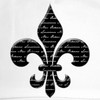 CafePress Calligraphy Fleur De Lis Cap Unique Adjustable Baseball Hat