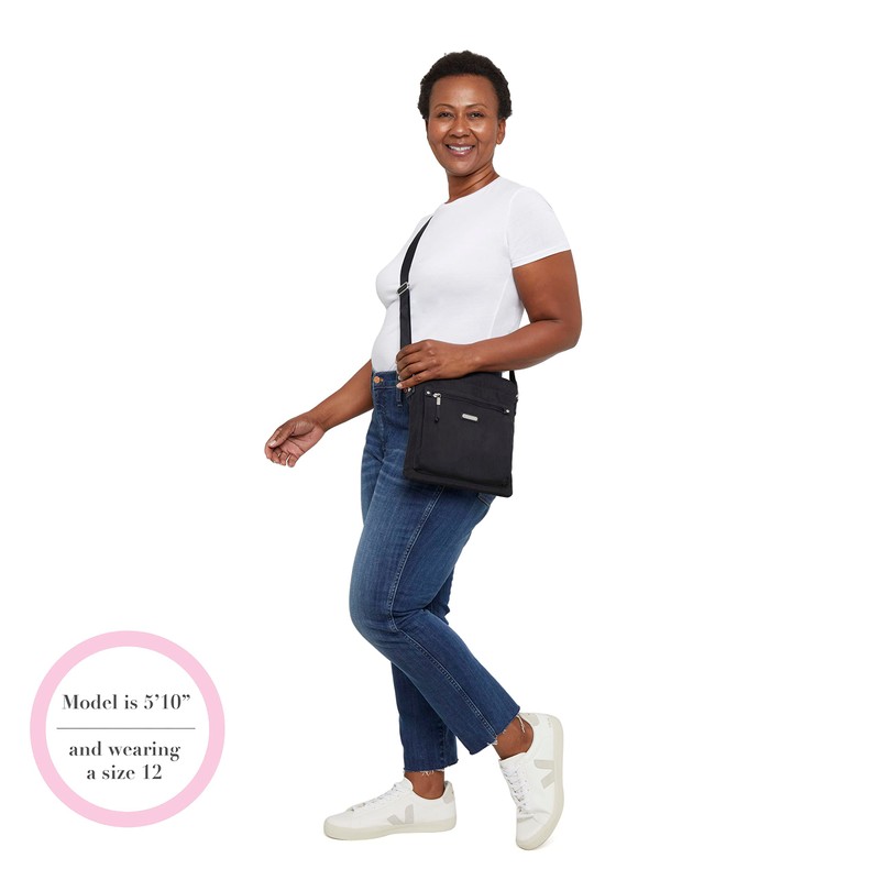 Go Bagg with RFID Wristlet - Lightweight 10.75"x10" Travel Purse