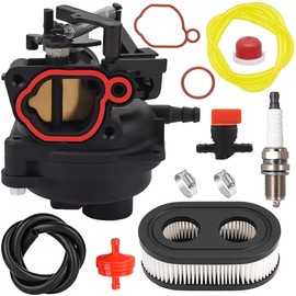 Qiuwanzia 799584 594058 592361 Carburetor for B&S Carb 594057 592361 594529 for Troy Bilt TB110 TB200 103M02 09P702 9P702 550EX 625EX 675EX 725 lc121p 163cc Replacement Lawn Mower Parts