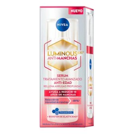 Nivea Luminous630 Srum Facial Anti-Manchas y Anti-Edad con cido Hialurnico y Colgeno, 30 ml                                                           