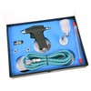 Precise single-action gun type airbrush gravity feed kit 0.3 0.5