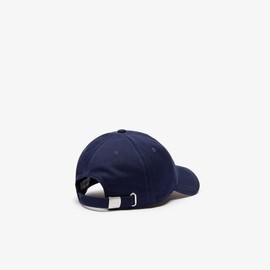 Lacoste Men's Centre Croc Cap, Navy, One Size