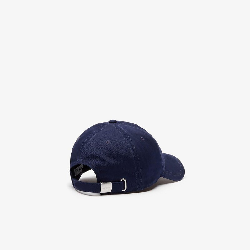 Lacoste Men's Centre Croc Cap, Navy, One Size