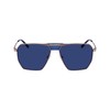 Karl Lagerfeld Unisex Sunglasses, 718 Matte Amber Gold