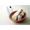 91-078A Display Basket, Resin Basket, Round, Dishwasher Safe, White, 5.9