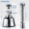 Sink Faucet Sprayer Attachment, Upgrade 4 Mode Adjustable Kitchen Faucet