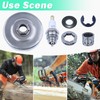 Adefol Clutch Drum Assembly for Husqvarna 372 371 365 362