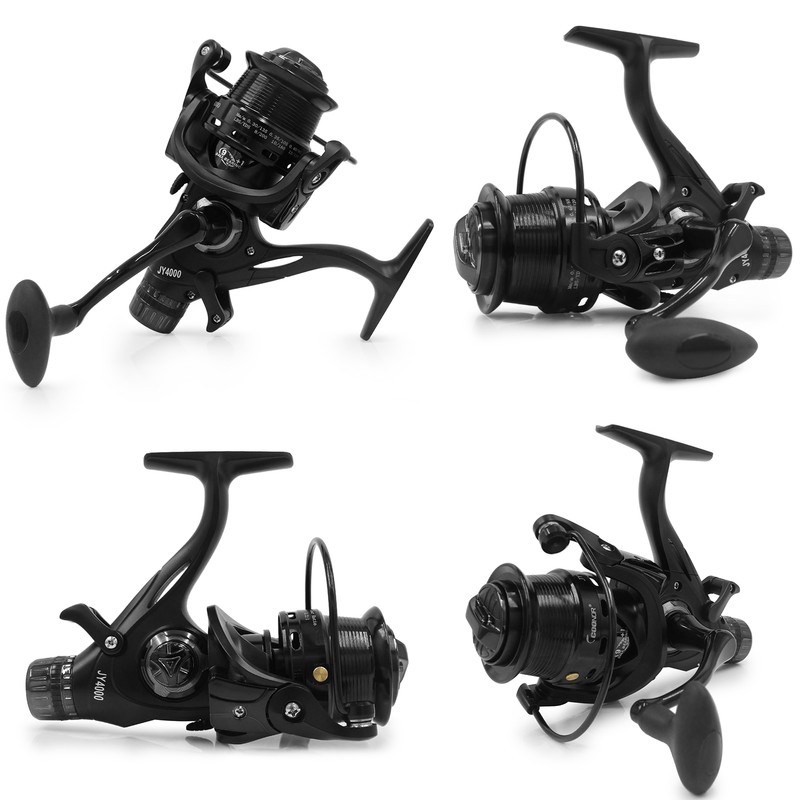 Fishing Reel Interchangeable Left and Right Handle Front and Rear