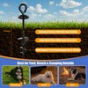 Palaelumen Dog Tie Out Cable and Stake - 30ft Heavy