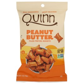 Quinn Snacks Peanut Butter Filled Pretzels, 7 Oz