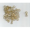 S & J's TACKLE BOX #2 Brass Sinker Wire Eye