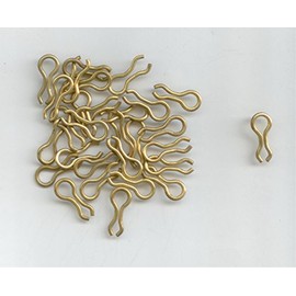 S & J's TACKLE BOX #2 Brass Sinker Wire Eye for The DO-IT MOLDS 500 PER Pack